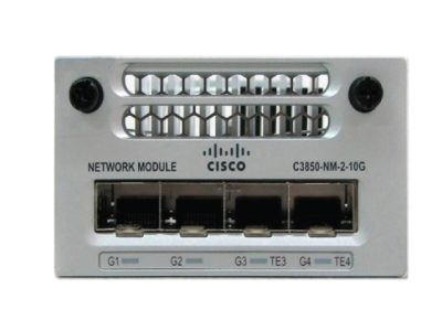 CISCO C3850-NM-2-10G 4 x Gigabit Ethernet/2 x 10 Gigabit Ethernet network module