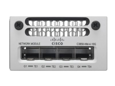 CISCO C3850-NM-4-10G 4 x Gigabit Ethernet/4 x 10 Gigabit Ethernet network module