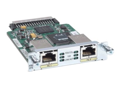 CISCO 2-Port Fast Ethernet High-Speed WAN Interface Card