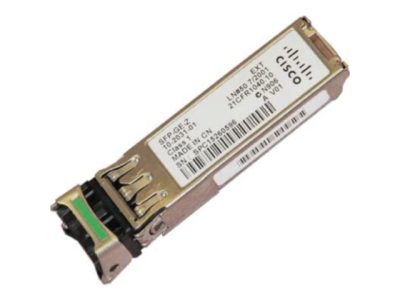 CISCO 1000BASE-ZX SFP Transceiver Module - 1 - 1000Base-ZX1 Gbit/s