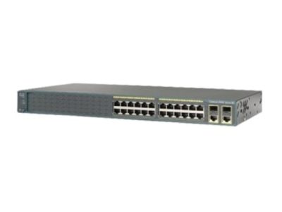 WS-C2960-24LC-S CISCO Catalyst C2960 24 Ports Layer 2 Network Switch