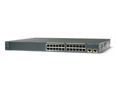 WS-C2960-24LT-L CISCO Catalyst C2960 24 Ports Layer 2 Network Switch