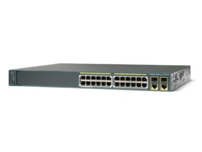 WS-C2960-24PC-L CISCO Catalyst C2960 24 Ports Layer 2 Network Switch with PoE