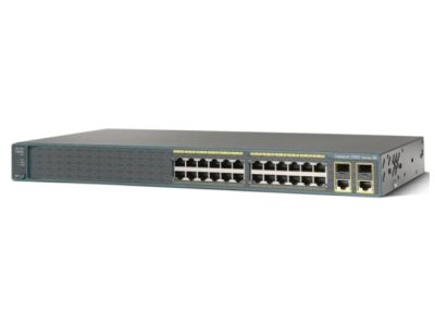 WS-C2960-24PC-S CISCO Catalyst C2960 24 Ports Layer 2 Network Switch with PoE