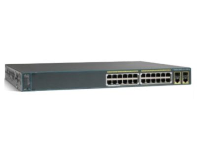 WS-C2960+24LC-L CISCO Catalyst C2960-Plus 24 Ports Manageable Layer 2 Network Switch
