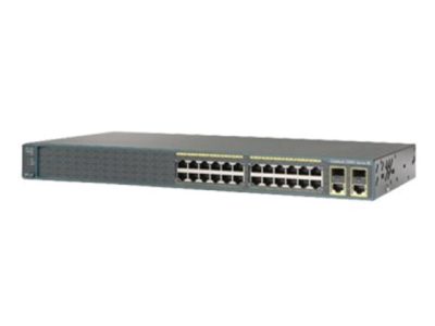 WS-C2960+24TC-L CISCO Catalyst C2960-Plus 24 Ports Manageable Layer 2 Network Switch