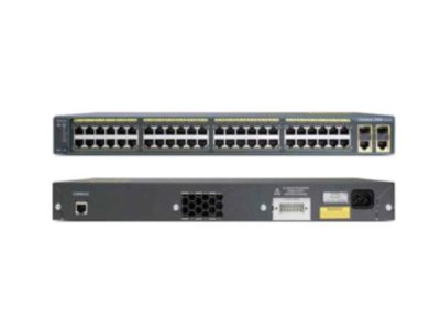 WS-C2960+48TC-L CISCO Catalyst C2960-Plus 48 Ports Manageable Layer 2 Network Switch