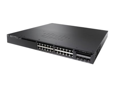 WS-C3650-24PWS-S CISCO Catalyst 3650 Series 24 ports Network Switch