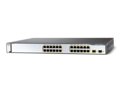 WS-C3750-24PS-S CISCO Catalyst Stackable Ethernet Switch 24 Ports