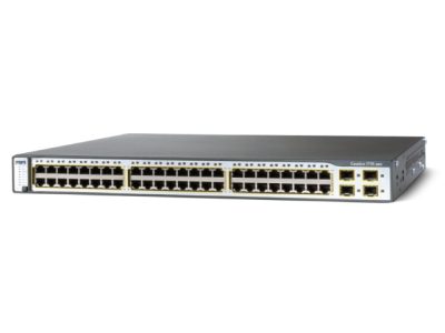 CISCO Catalyst WS-C3750-48PS-E Stackable Ethernet Switch 48 Ports