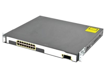 CISCO Catalyst WS-C3750G-16TD-E 16 Ports Stackable Gigabit Ethernet Switch