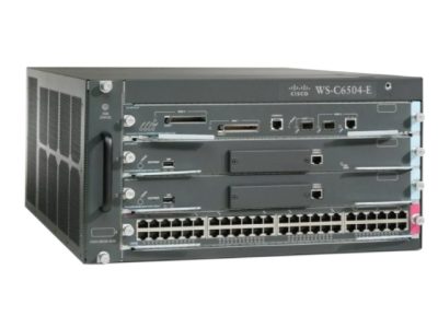 CISCO Catalyst 6504-E Switch Chassis with 4 - Expansion Slots