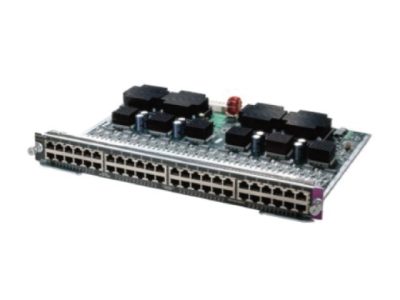 CISCO 48-port IEEE 802.3af-compliant PoE Switching Module - 48 - 10/100Base-TX