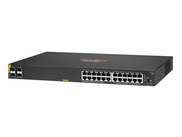HPE JL677A Aruba 6100 24G CL4 POE 4SFP+ Swch