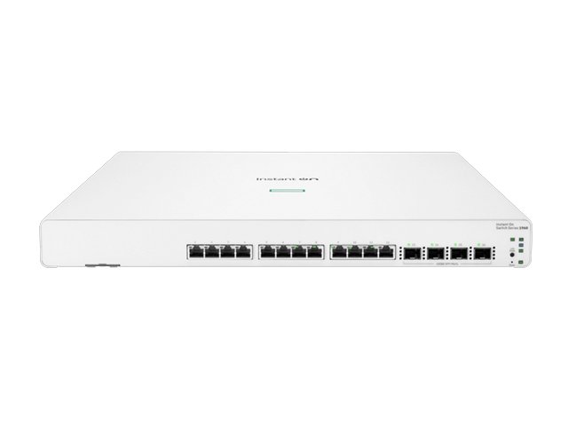 JL805A HPE Networking Instant On 1960 12-Port 10GBT 4-Port SFP+ Switch by D-ziner.com, LLC