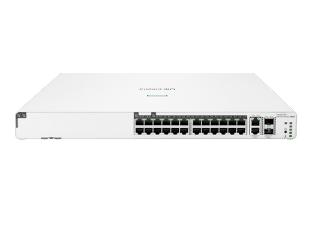 JL807A HPE Networking Instant On 1960 20-port Gigabit 4-port Gigabit PoE 2-port 10GBT 2-port SFP Switch by D-ziner.com, LLC