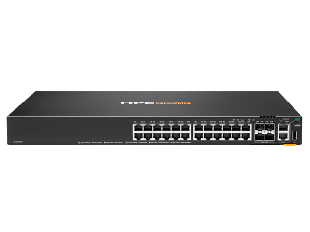 S0M81A HPE Aruba Networking CX 6200F 24-port 4SFP Switch by D-ziner.com, LLC