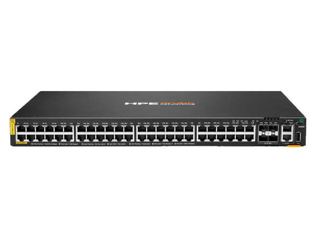 S0M84A HPE Aruba CX 6200F 48G Class‑4 PoE 4SFP 370W Switch by D-ziner.com, LLC