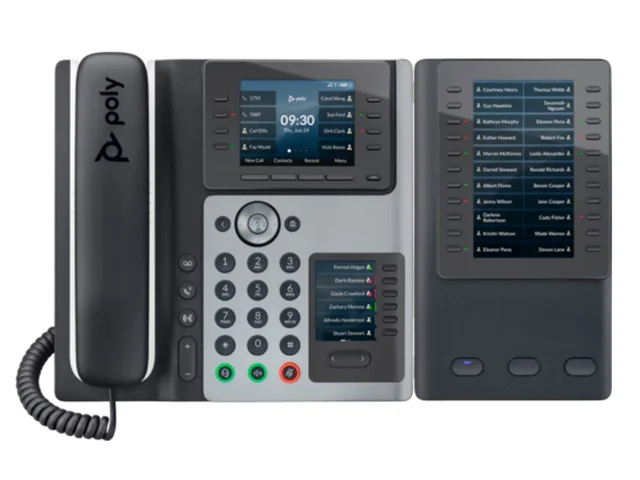 82M90AA HP Poly Edge E450 PoE-enabled IP Phone by D-ziner.com, LLC