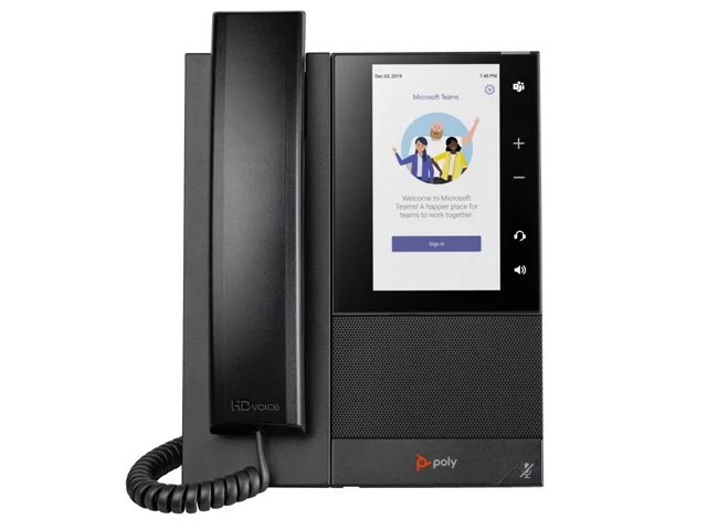 82Z79AA HP Poly CCX 505 PoE-enabled Business Media Phone for Microsoft Teams by D-ziner.com, LLC