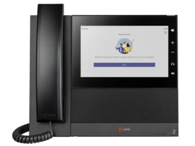 82Z84AA HP Poly CCX 600 Business Media Phone for Microsoft Teams and PoE-enabled by D-ziner.com, LLC