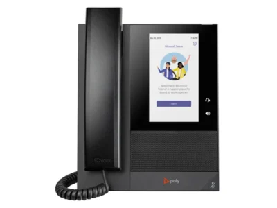 848Z8AA HP Poly CCX 400 PoE-enabled Business Media Phone for Microsoft Teams by D-ziner.com, LLC